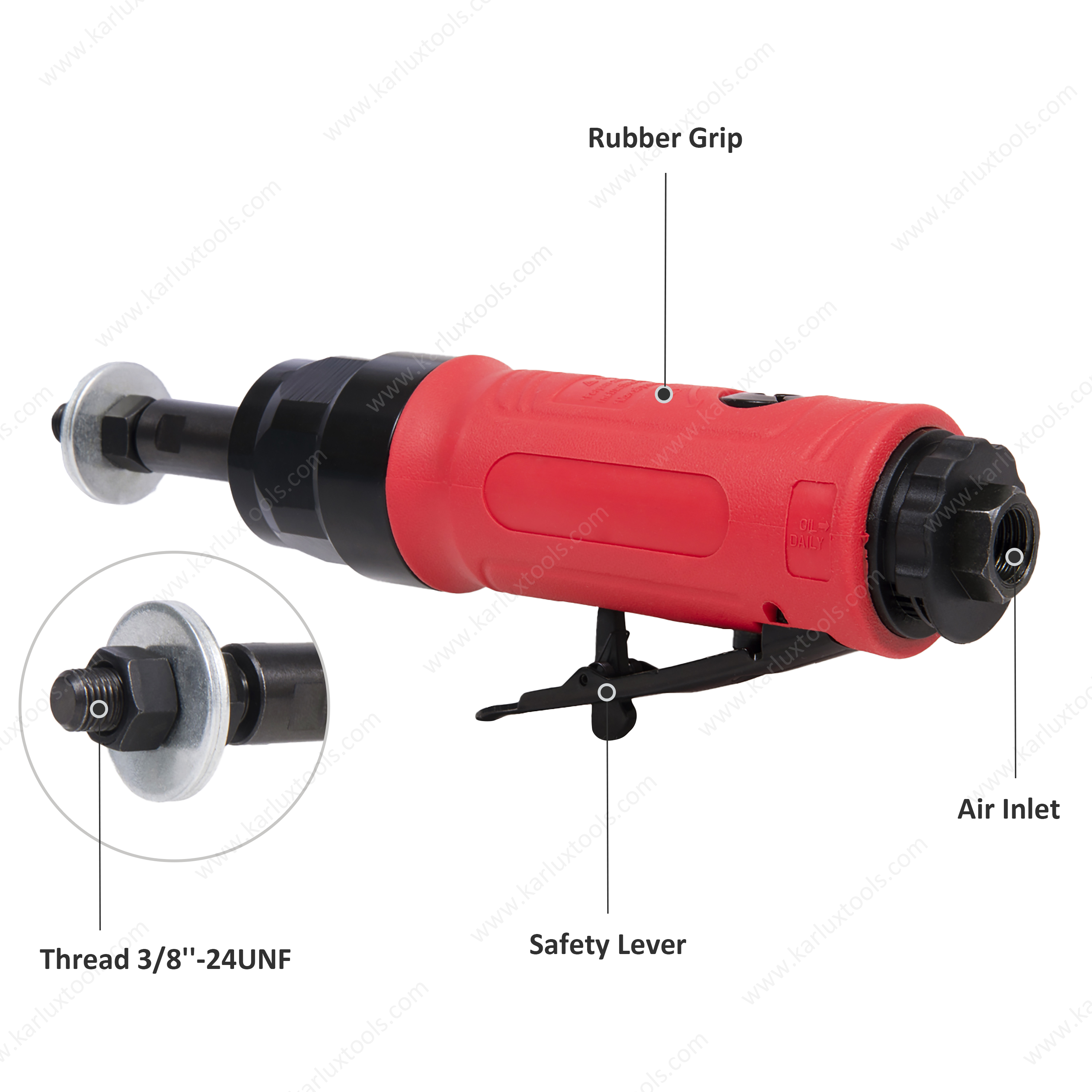 3500rpm 低速工厂空气砂光工具机气动迷你直风砂光机用于金属细节打磨