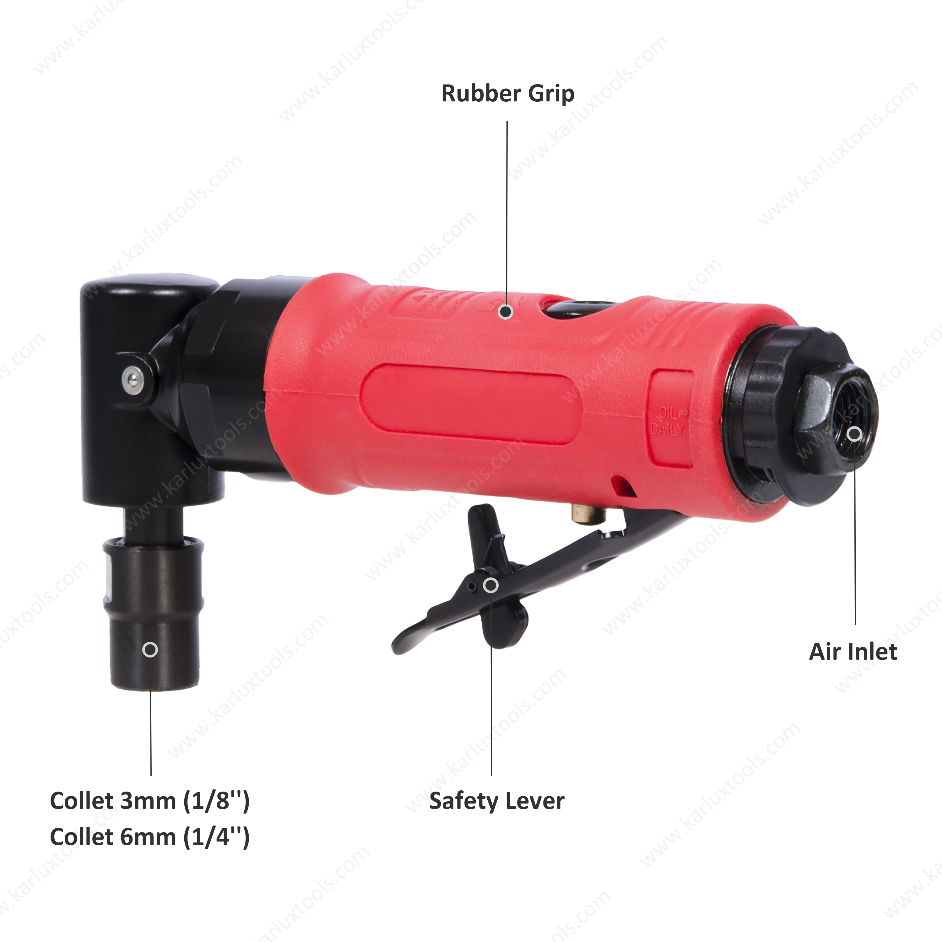 15000rpm 6mm/3mm 卡盘直角迷你空气磨床 磨床 气动模具磨床