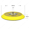 6 英寸 150 毫米 6 孔 5/16 英寸螺纹背板 钩环背垫兼容双动打磨机