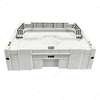 40x30x12cm防水防尘堆放储物盒系统塑料模块化工具盒带有手柄