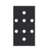 超级缓冲垫 3.5inch*7.0inch (90*180mm) 2+4+2孔