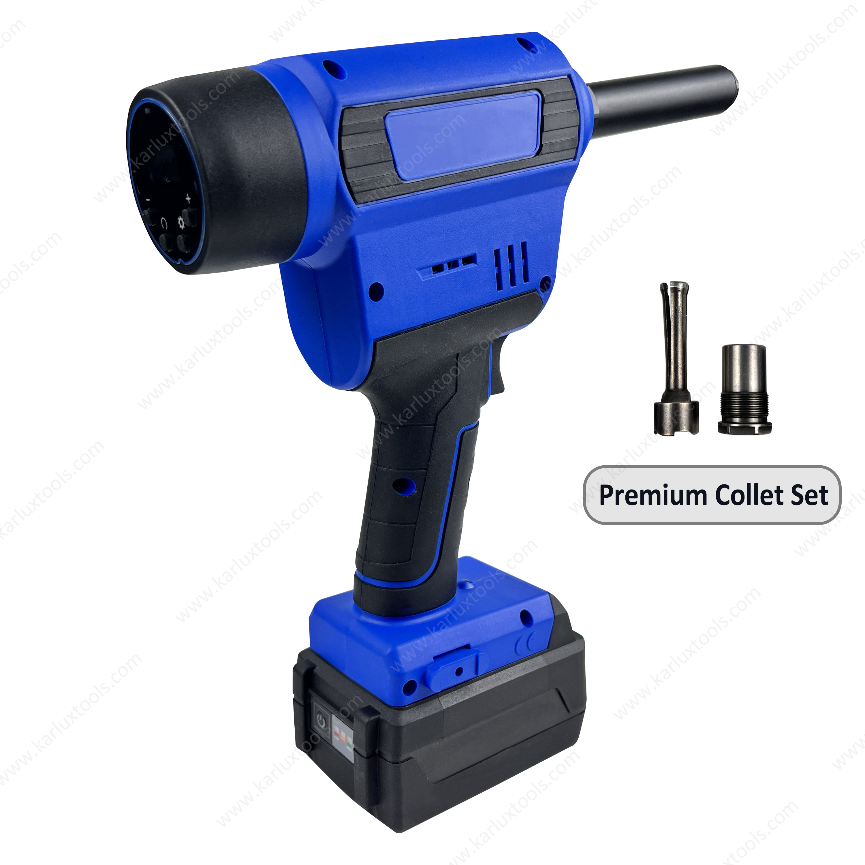 20V 无刷充电电池便携式哈克短尾铆钉枪无绳短尾铆钉机适用于汽车和建筑用途