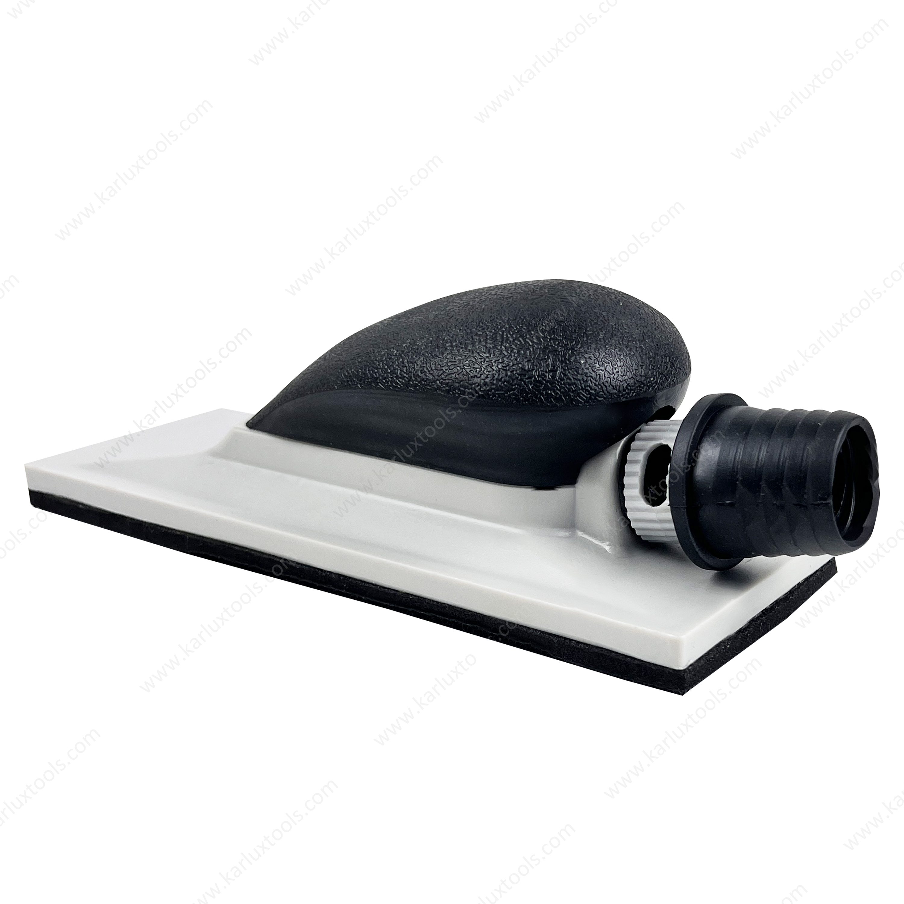 70x198mm 手动 打磨块 带真空钩环背衬 ABS 车身无尘打磨工具，适用于汽车油漆准备