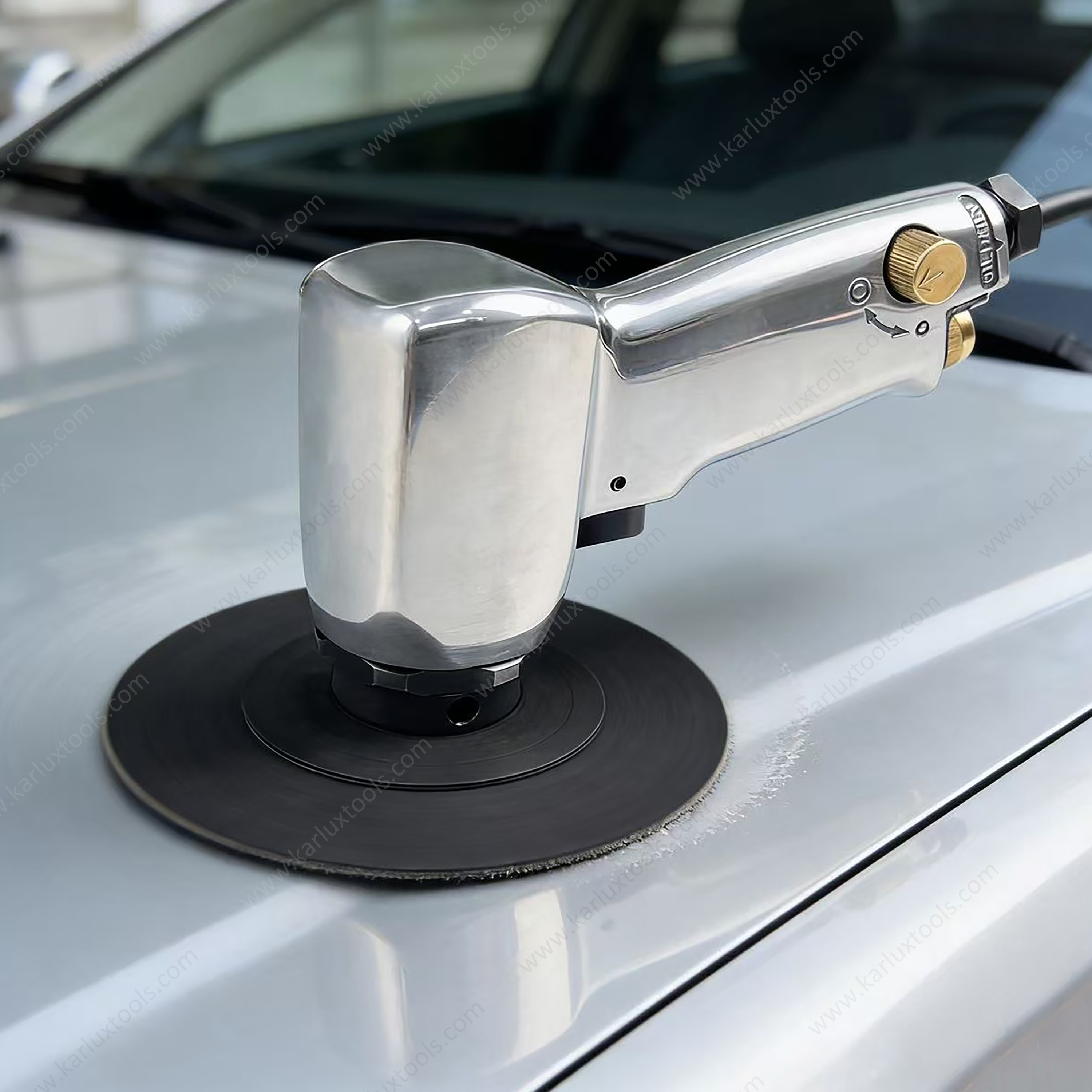 3英寸19000rpm高速低振动纤维盘砂光机空气旋转抛光机气动砂光机用于汽车金属表面处理