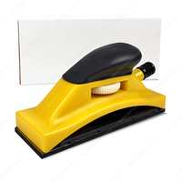 70*198mm可调节弧形打磨无尘多孔真空手打磨块用于汽车维修墙面打磨平整