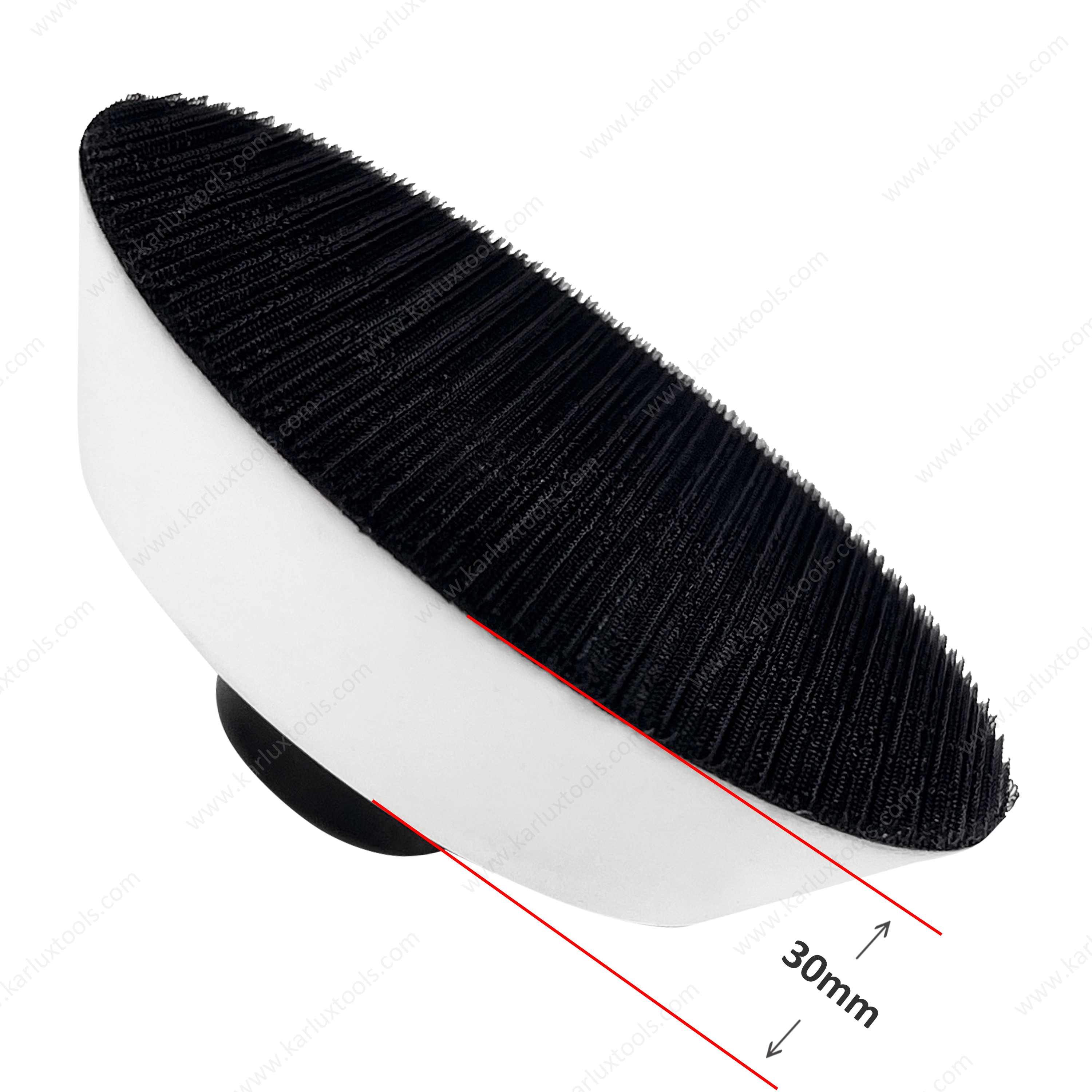 5 英寸（125 毫米）抛光垫 30 毫米中软泡沫 M14/M16/5/8' 螺纹钩环和 PSA 背衬 抛光盘 用于汽车抛光和美容