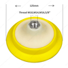 5英寸125毫米线M10，M14，M16或5/8 “挂钩和环形侧橡胶衬板衬板式垫板，用于电动旋转抛光机