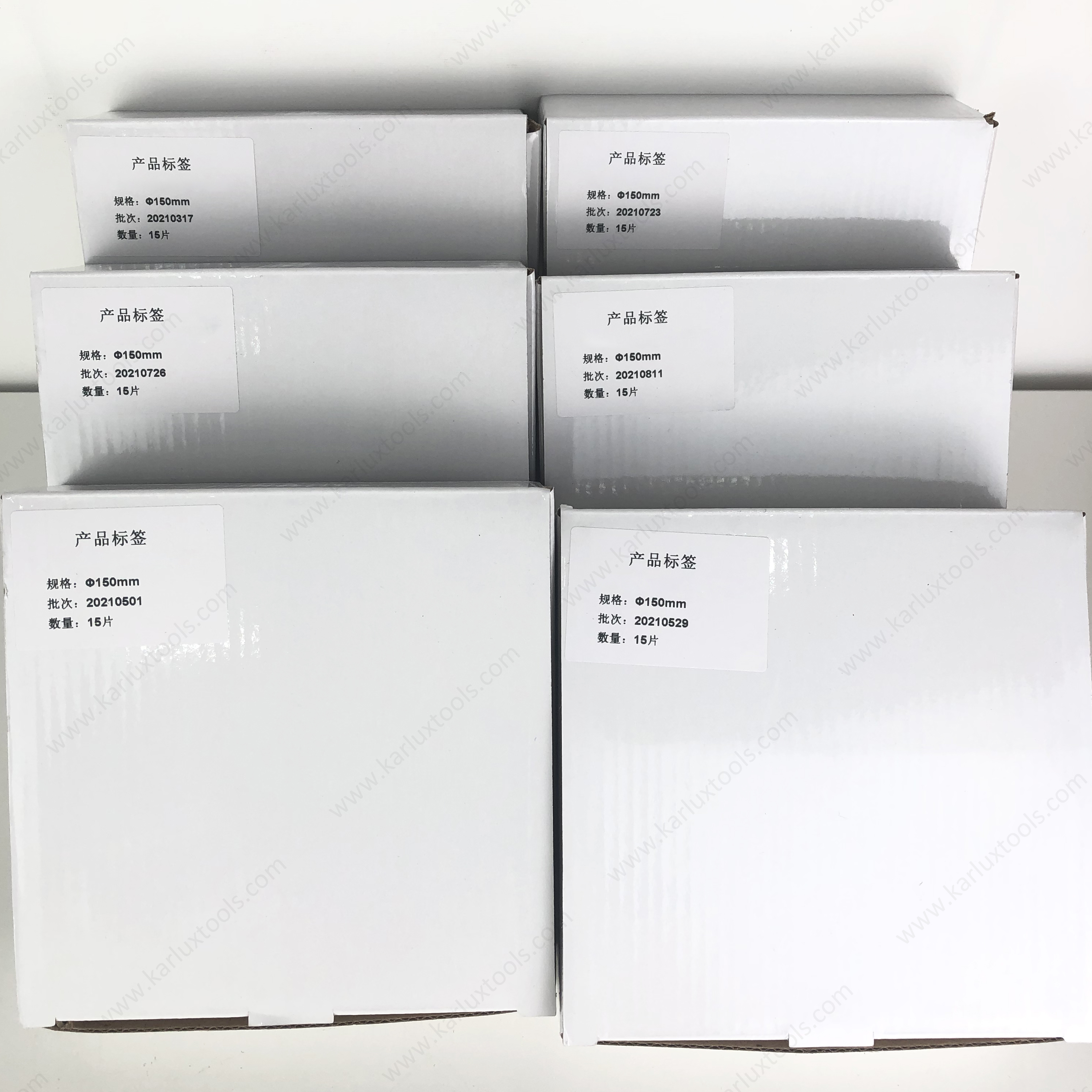 6英寸150毫米海绵磨具 S P1000，P1500，P2000，P2500，P3000，P5000砂纸挂钩和环壳碳化物碳化物干燥的砂纸