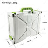 40x30x12cm防水防尘堆放储物盒系统塑料模块化工具盒带有手柄