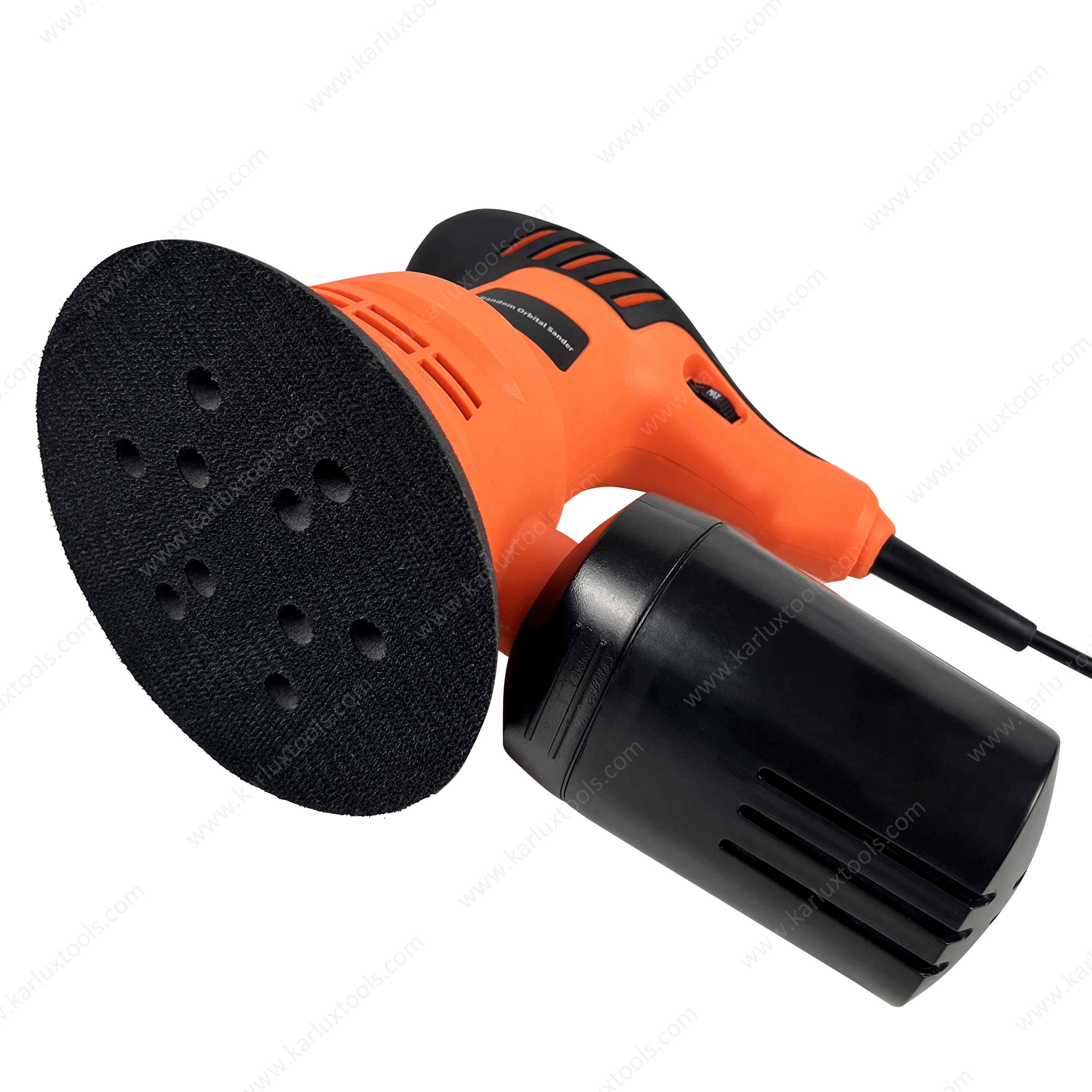 6英寸150mm轨道3mm 5000-12000rpm可变速度自动vacuum带防尘袋砂光机电动工具电动轨道砂机