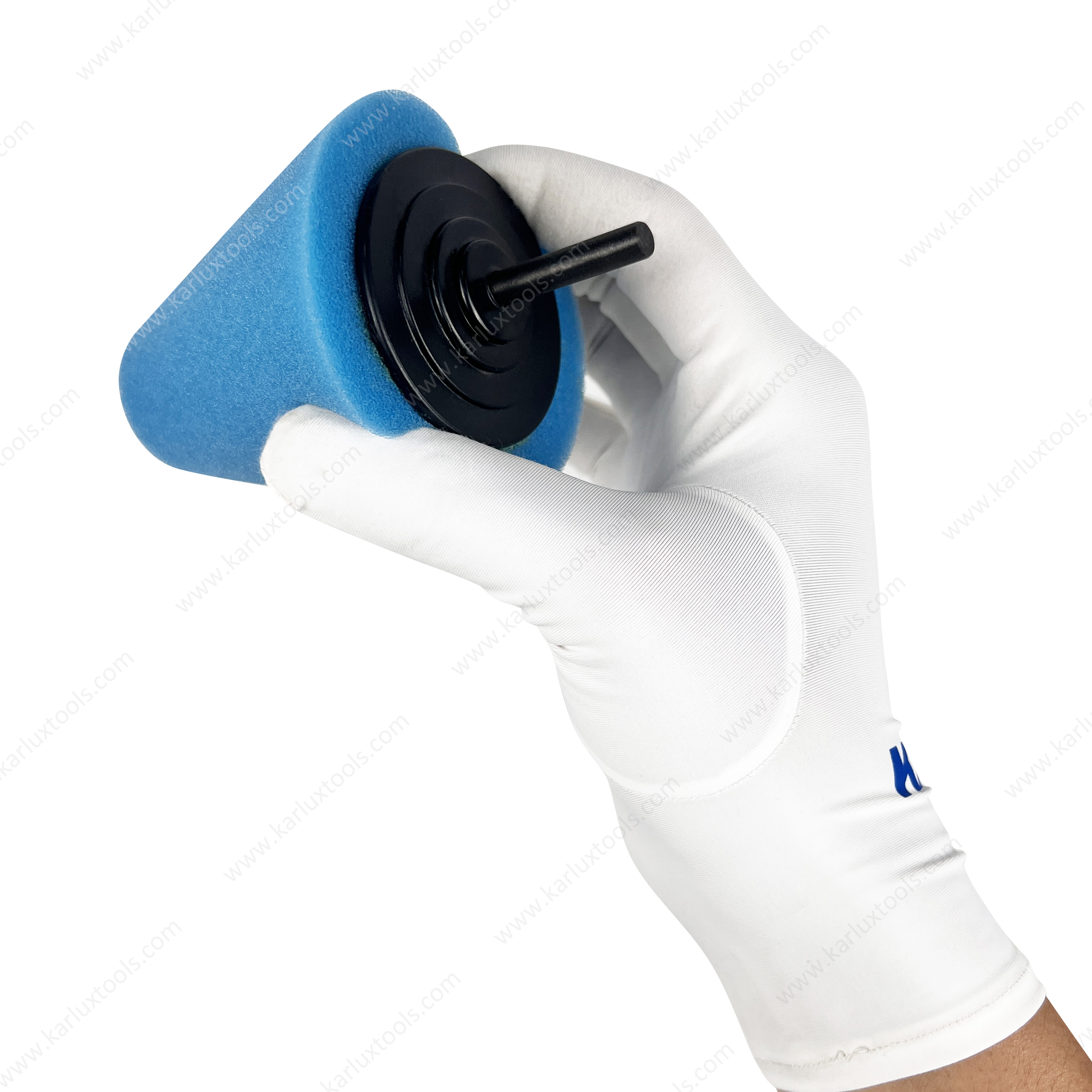 汽车抛光套件锥套海绵垫抛光轮抛光器缓冲液衬里枢纽清洁工具电海绵锥