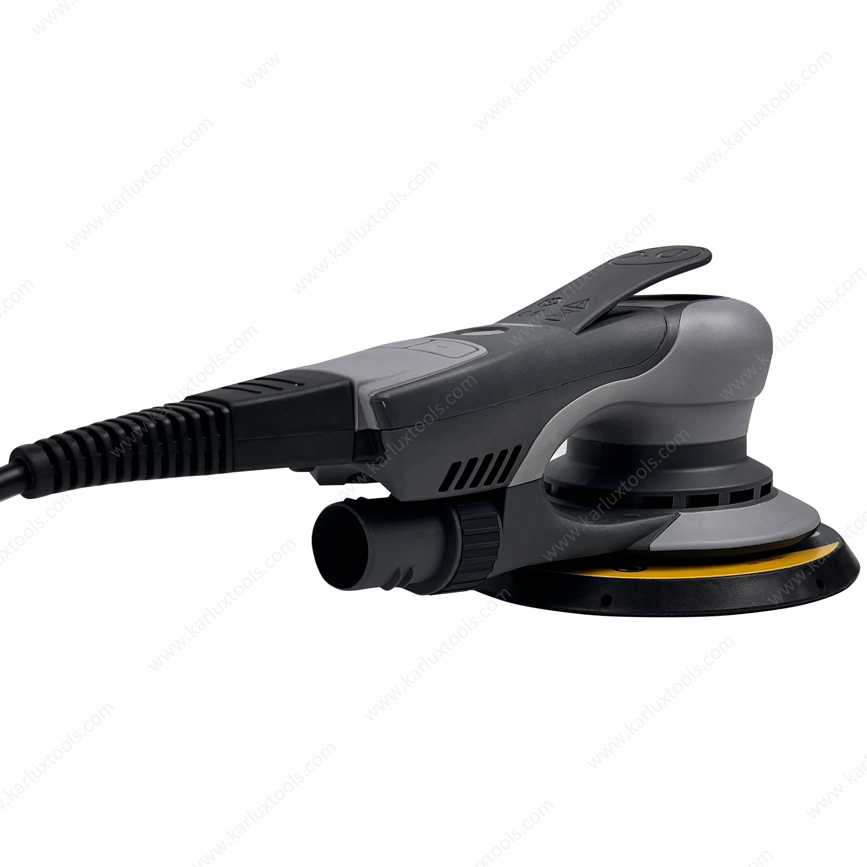 6 英寸 150 毫米轨道 5 毫米螺纹 M8 中央真空变速掌上便携式无刷砂光机随机轨道 电动抛光机