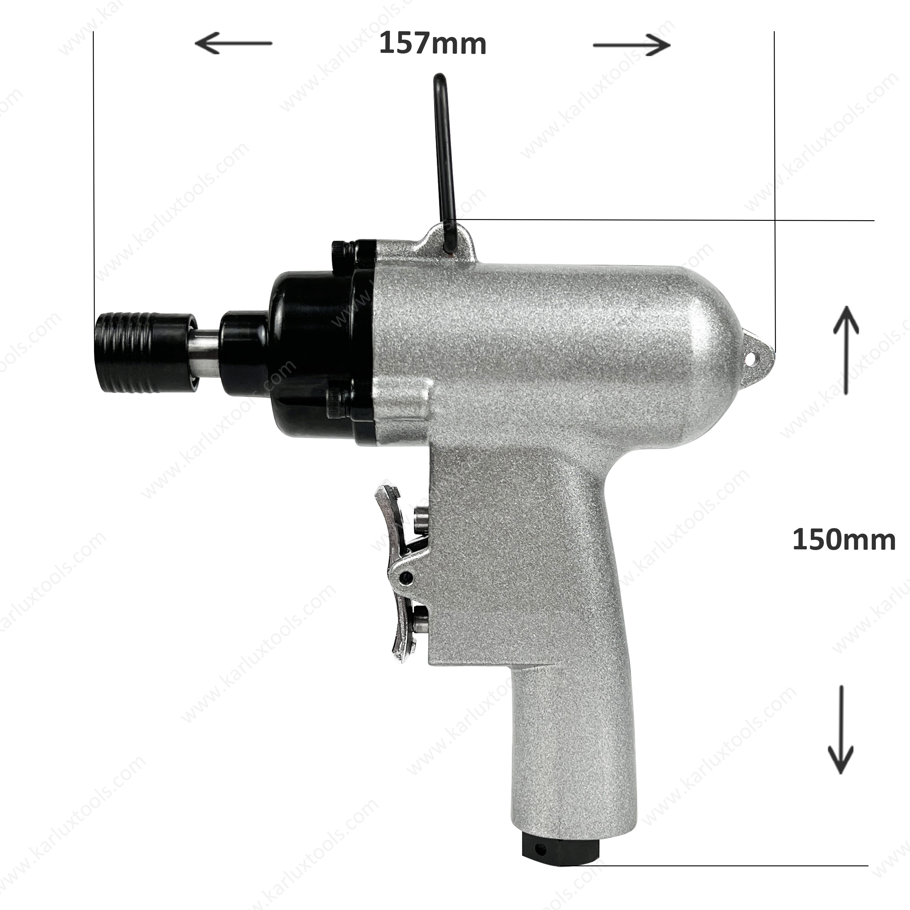 能力5-6mm 10000RPM 气动螺杆组装机绝缘自动手枪气动螺丝批