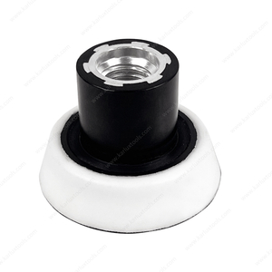 2 英寸（50 毫米）抛光垫 15 毫米中软 PU 泡沫 M10/M14/M16/5/8' 螺纹钩环和 PSA 背衬 抛光盘 用于汽车抛光和美容