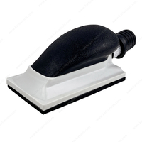 70x125mm 手动 打磨块 带真空钩环背衬 ABS 车身无尘打磨工具，适用于汽车油漆准备