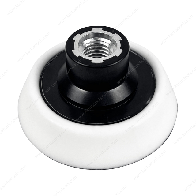 3 英寸（75 毫米）抛光垫 15 毫米中软 PU 泡沫 M10/M14/M16/5/8' 螺纹钩环和 PSA 背衬 抛光盘 用于汽车抛光和美容