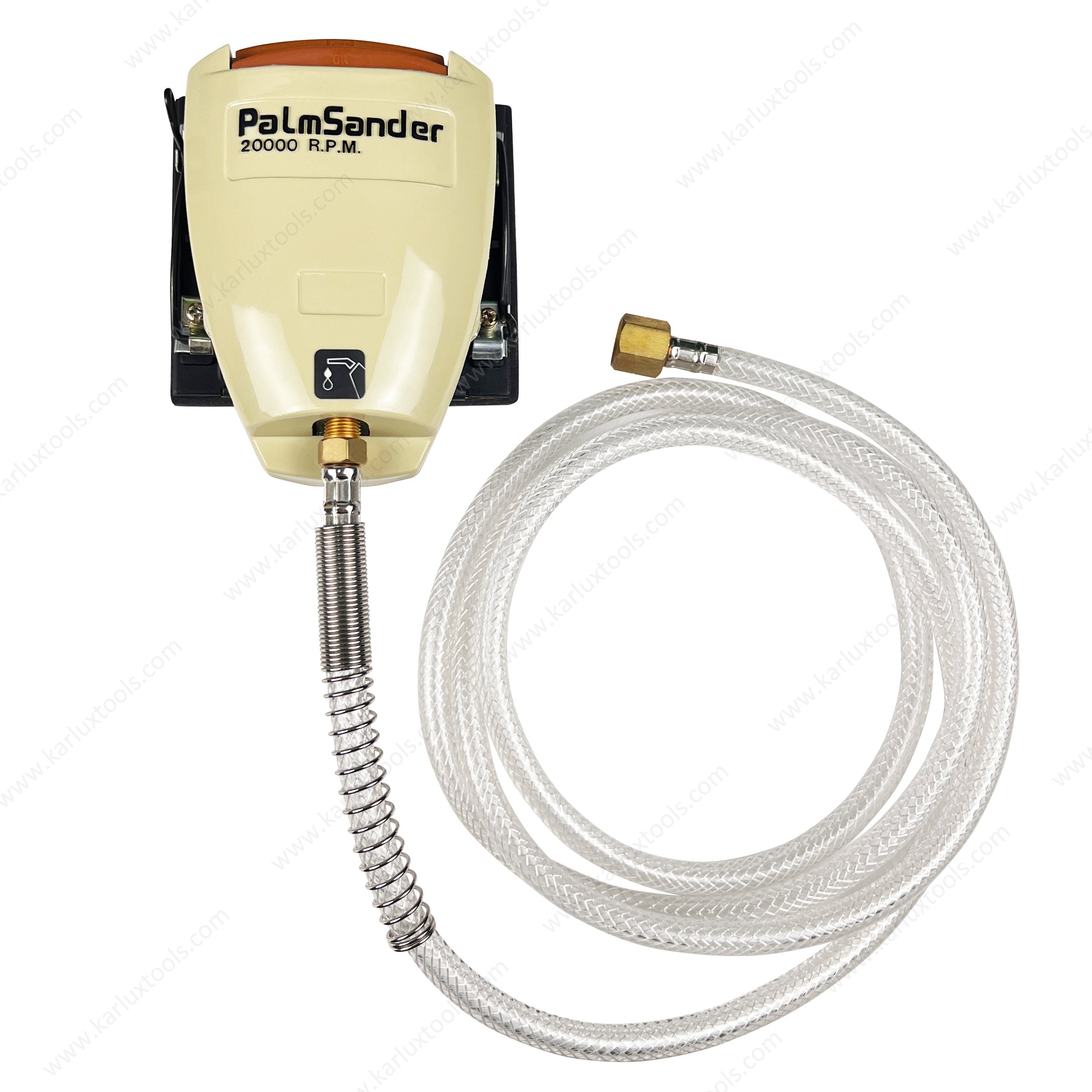 20000RPM 100x110mm 1.5mm 轨道方形专业气动棕榈砂光机空气砂光机适用于汽车车身和木工