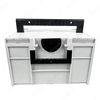 40x30x24cm中型储物盒防水防尘堆放工具盒系统ABS塑料工具盒带有手柄