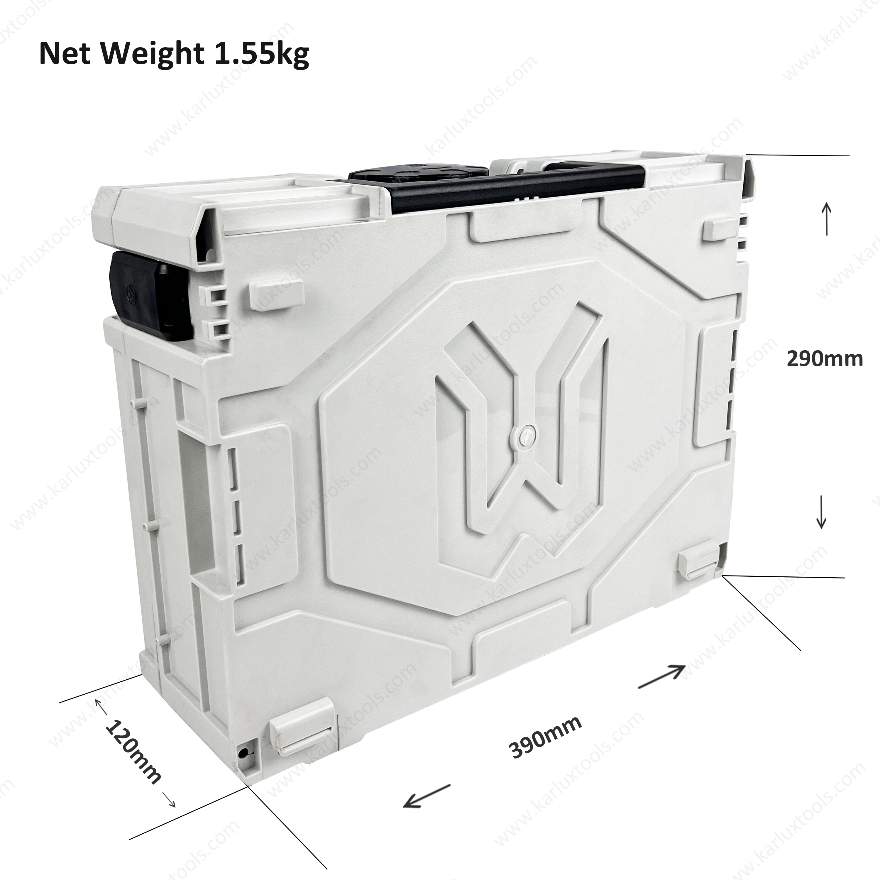 40x30x12cm研讨会防水防尘堆叠的模块化工具盒系统Systainer存储箱用于工具保护