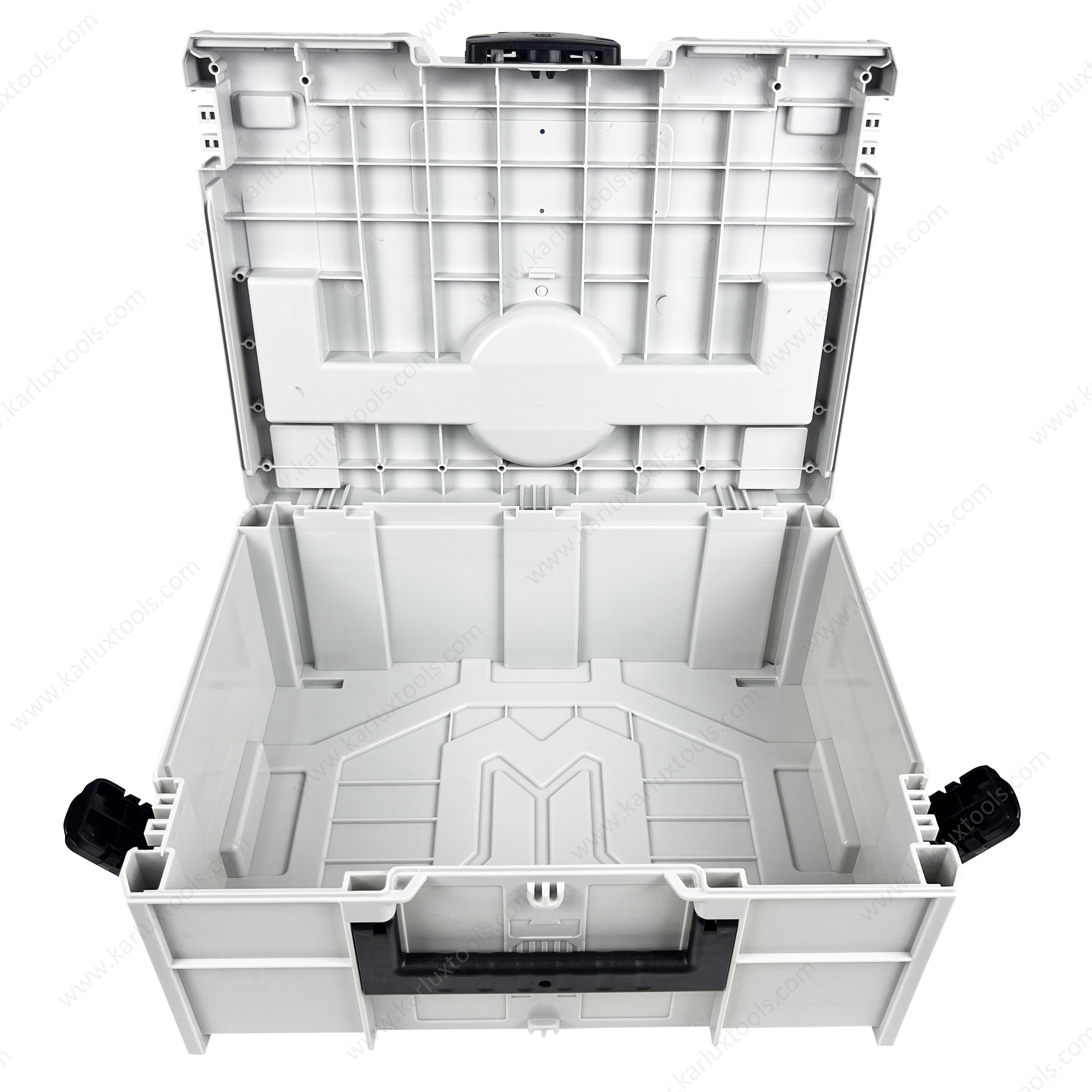 40x30x18cm研讨会防水防尘堆叠的可堆叠模块化工具盒系统系统储物箱用于工具保护