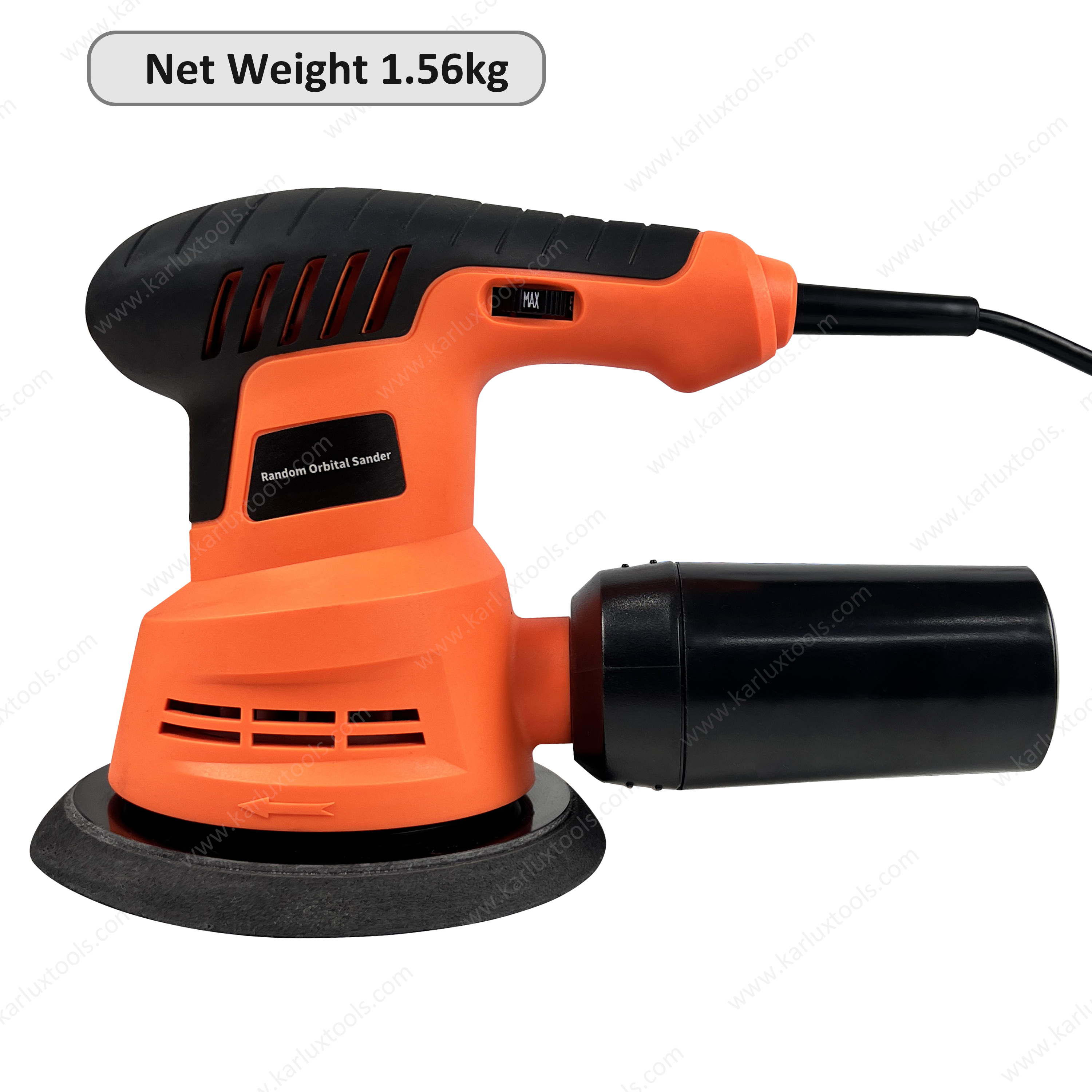 6英寸150mm轨道3mm 5000-12000rpm可变速度自动vacuum带防尘袋砂光机电动工具电动轨道砂机