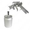 W71-S 600ml 虹吸式空气油漆喷涂机 汽车修补漆工具 气动喷枪 空气油漆喷枪