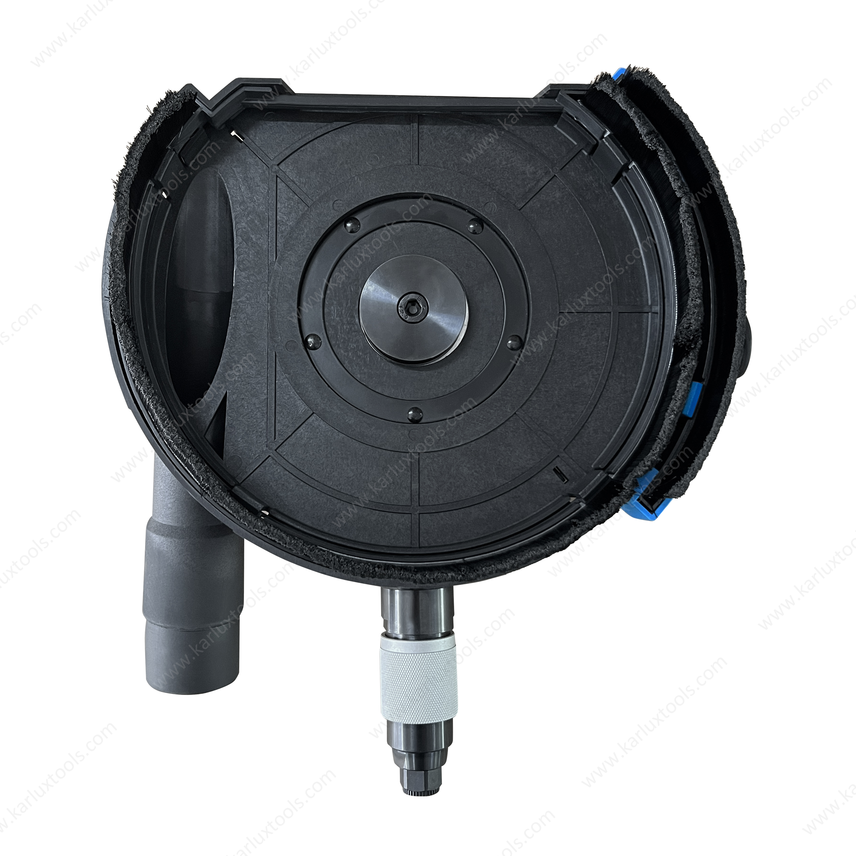 13,500RPM 7英寸中央真空平面磨削工具防尘罩防尘罩家用直角气动盘磨机气动角磨机