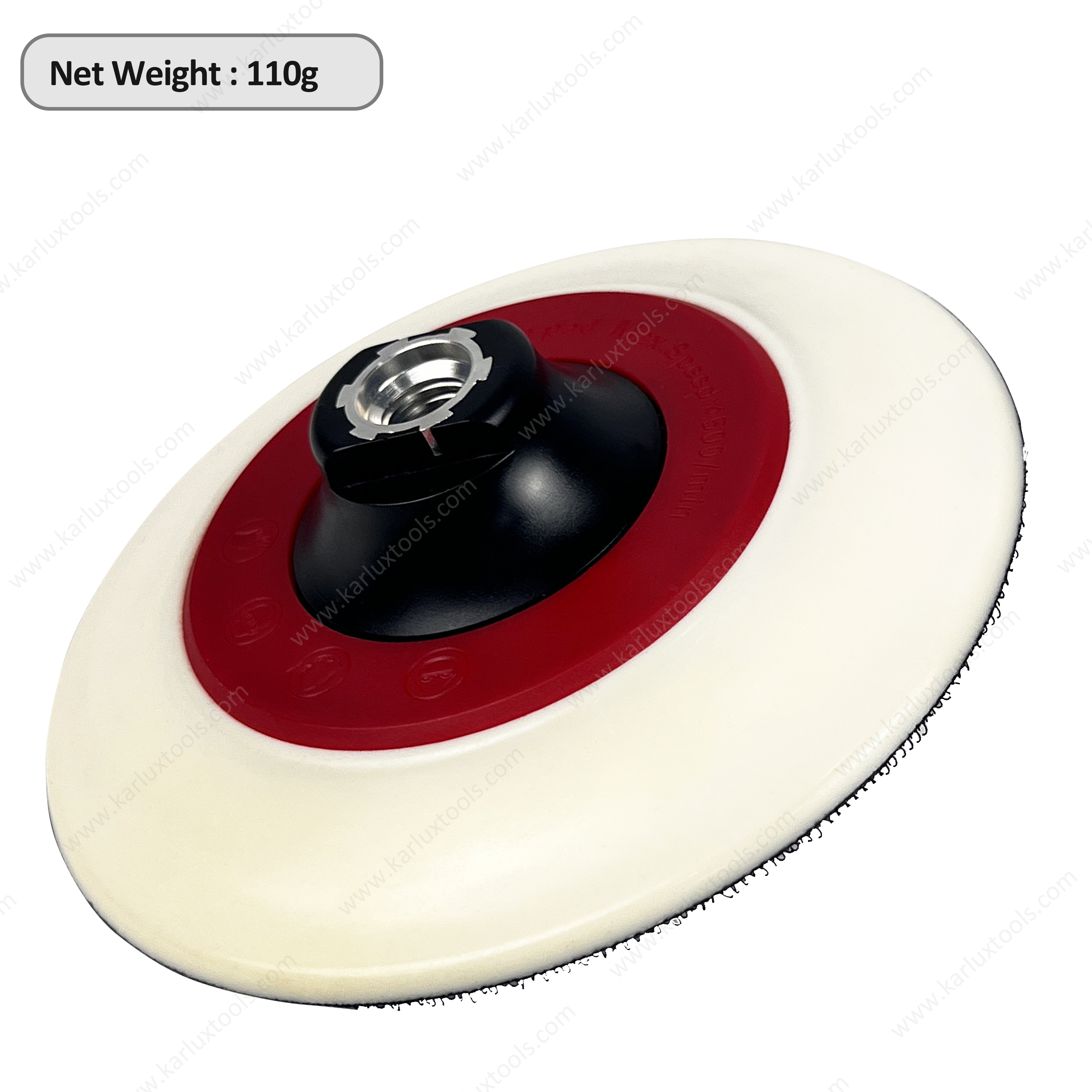 6 英寸（150 毫米）抛光垫 13 毫米中软泡沫 M14/M16/5/8' 螺纹钩环和 PSA 背衬 抛光盘 用于汽车抛光和美容