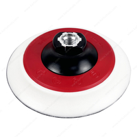 5 英寸（125 毫米）抛光垫 13 毫米中软泡沫 M14/M16/5/8' 螺纹钩环和 PSA 背衬 抛光盘 用于汽车抛光和美容