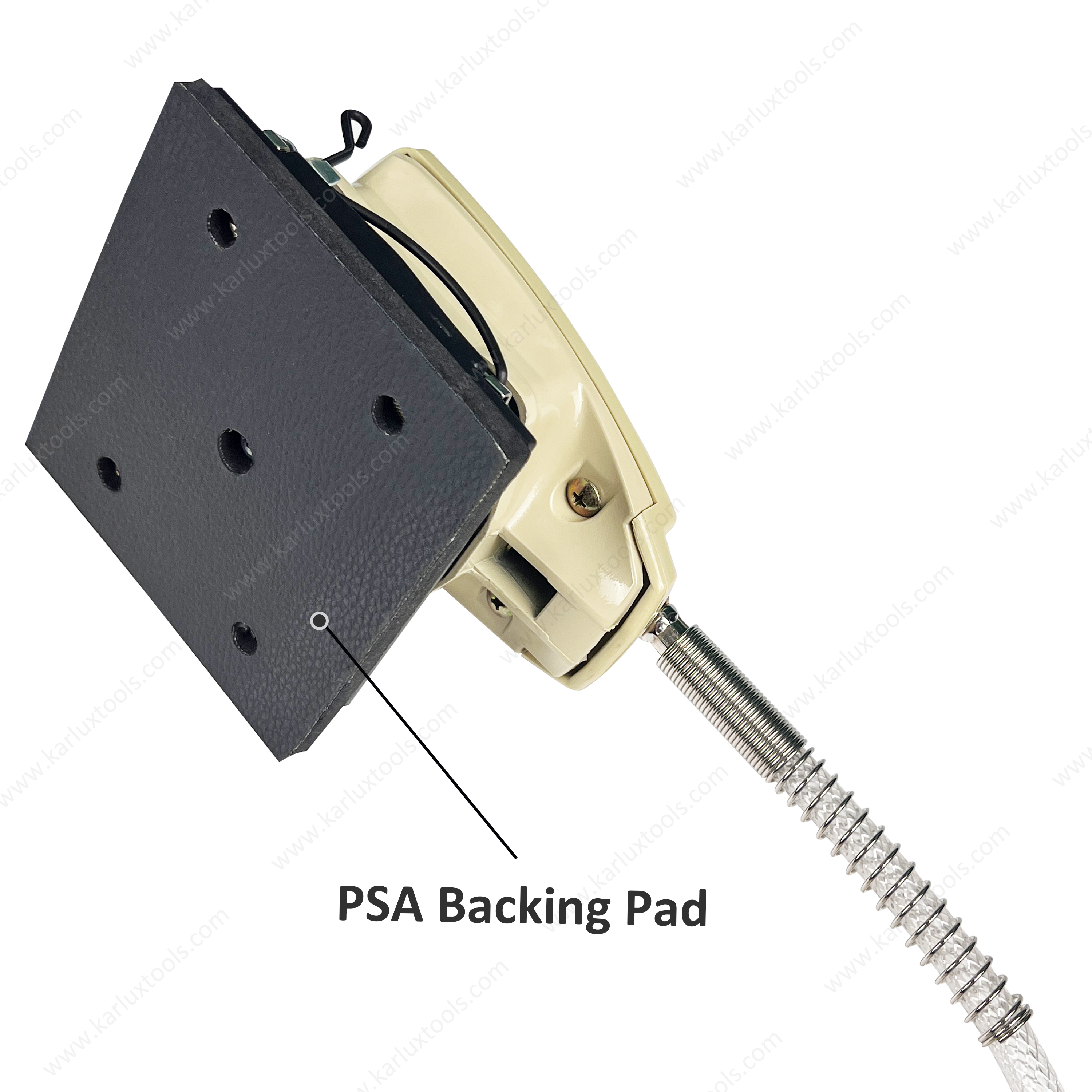 20000RPM 100x110mm 1.5mm 轨道方形专业气动棕榈砂光机空气砂光机适用于汽车车身和木工