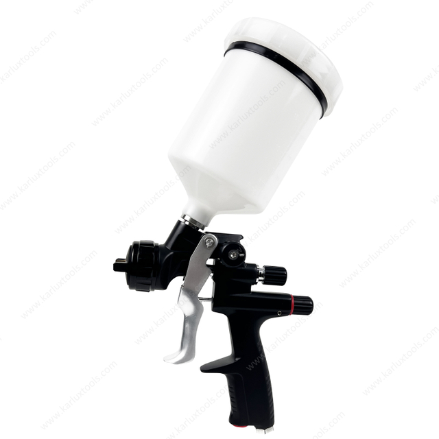 600ml HVLP LVMP 1.2,1.3,1.4mm铝合金枪支车身工业级汽车气动油漆喷雾器气动喷枪