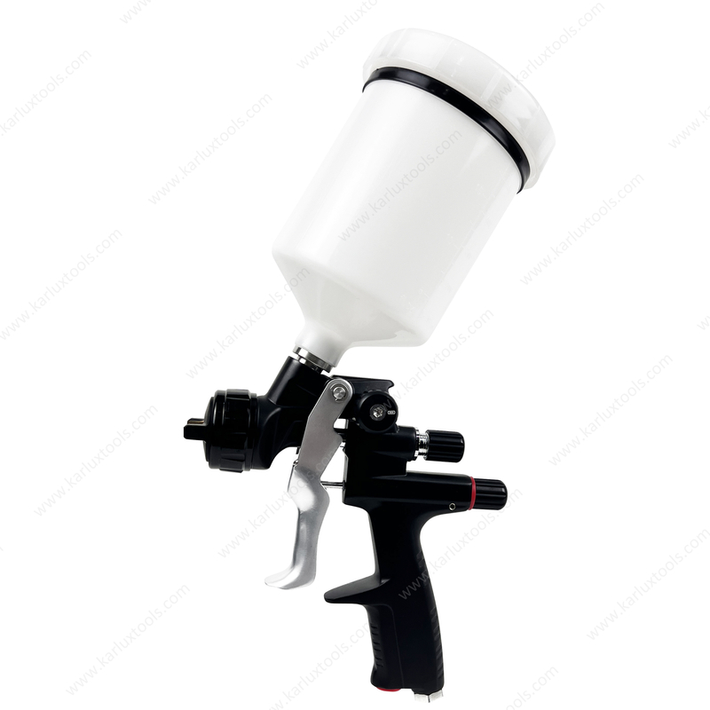 600ml HVLP LVMP 1.2,1.3,1.4mm铝合金枪支车身工业级汽车气动油漆喷雾器气动喷枪