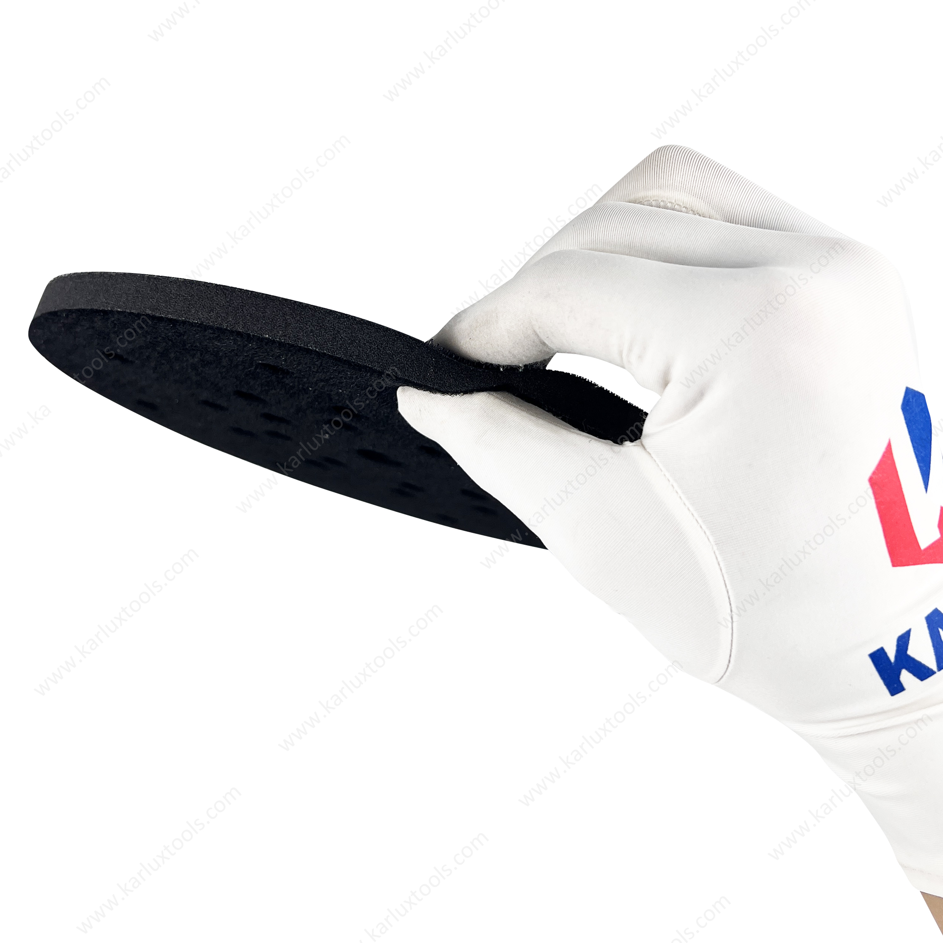 225 毫米 27 孔圆形钩环海绵垫缓冲背垫泡沫软磨砂 缓冲垫