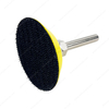 2 英寸 50 毫米 M6、1/4 英寸、5/16 英寸螺纹 6 毫米柄支撑垫打磨垫抛光盘板适用于双动空气打磨机