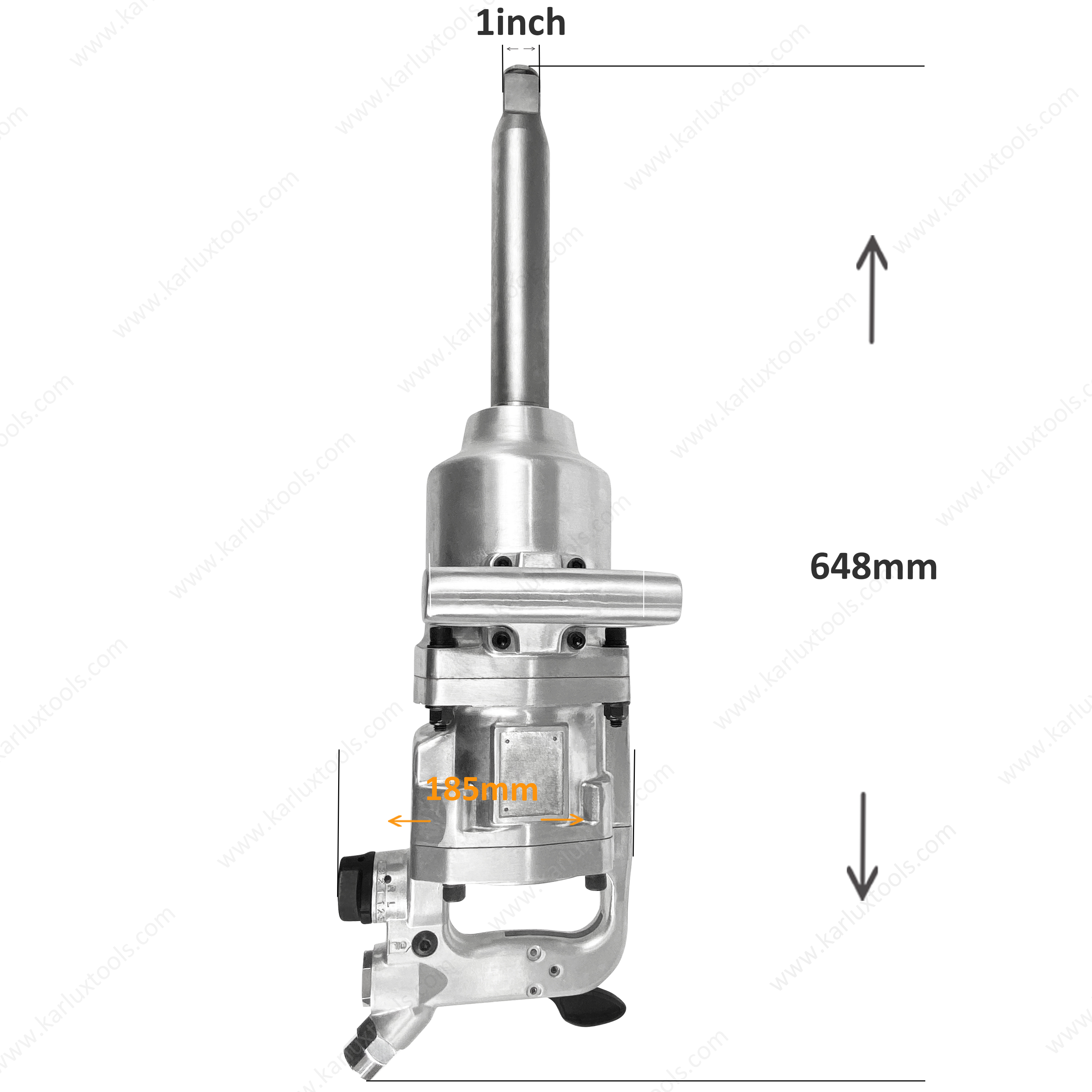 AIW1423635-B 风扳 3500rpm 方形驱动 1 英寸螺栓容量 M42