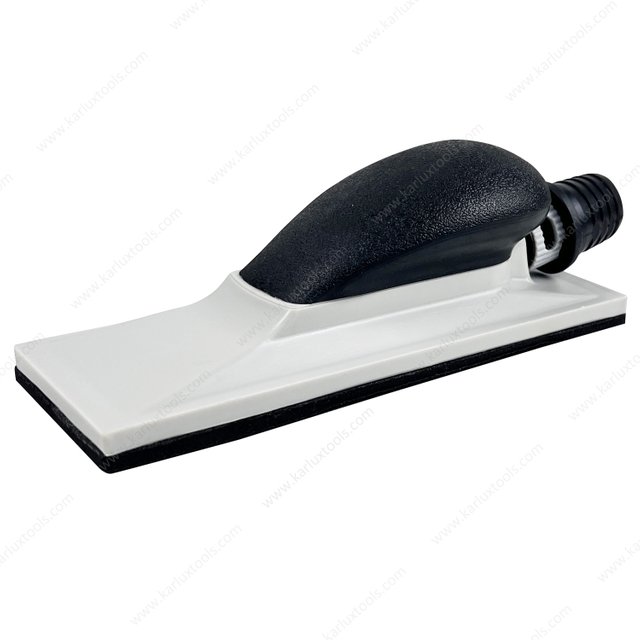 70x198mm 手动 打磨块 带真空钩环背衬 ABS 车身无尘打磨工具，适用于汽车油漆准备