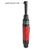 1/4'' M6 主轴 3600rpm 1.2HP 加长直角 气动刻模机 用于狭窄空间研磨的气动抛光工具
