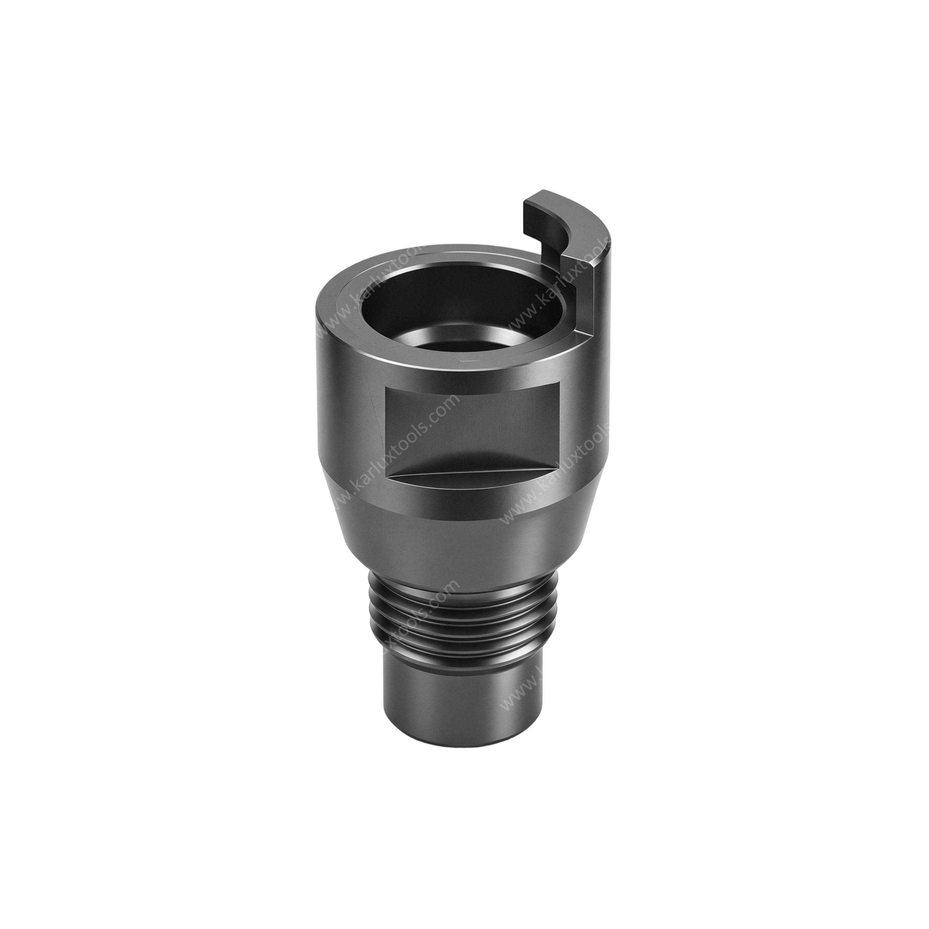 PCSTRPSAD-M1615 铝制 BSP UNC 螺纹喷枪杯适配器 喷雾器杯转换适配器，用于重力进料 气动喷枪 罐更换