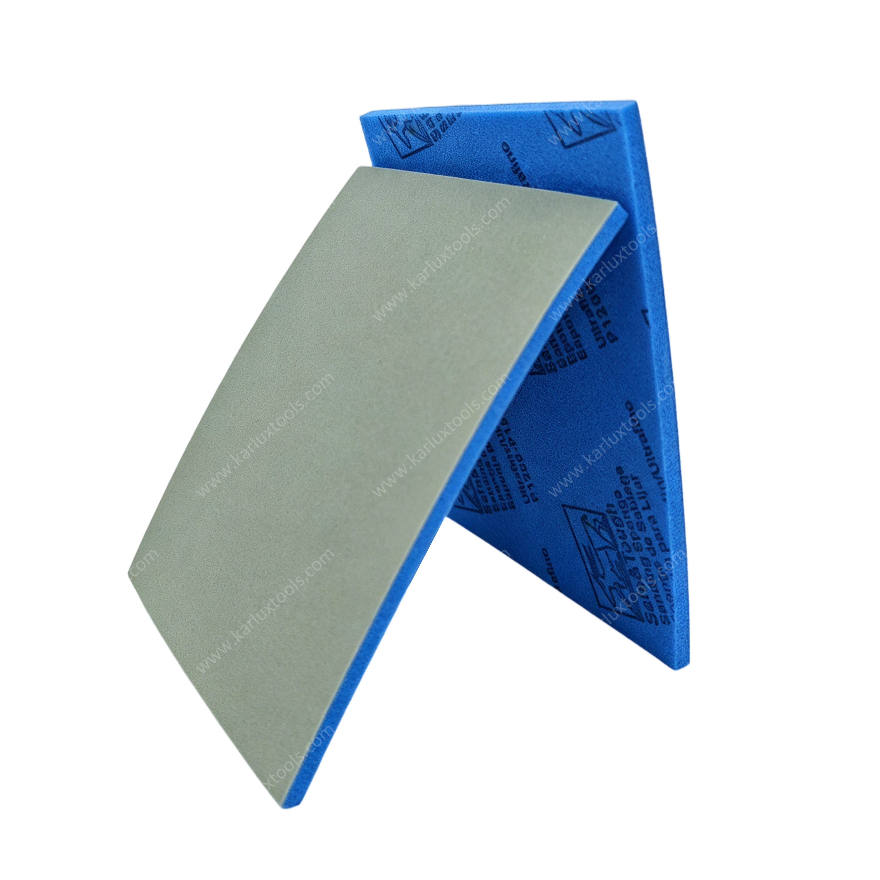 114x140mm 碳化硅 P500-P2000 湿式干式柔性打磨海绵 磨具 海棉类抛光盘 用于车身油漆抛光