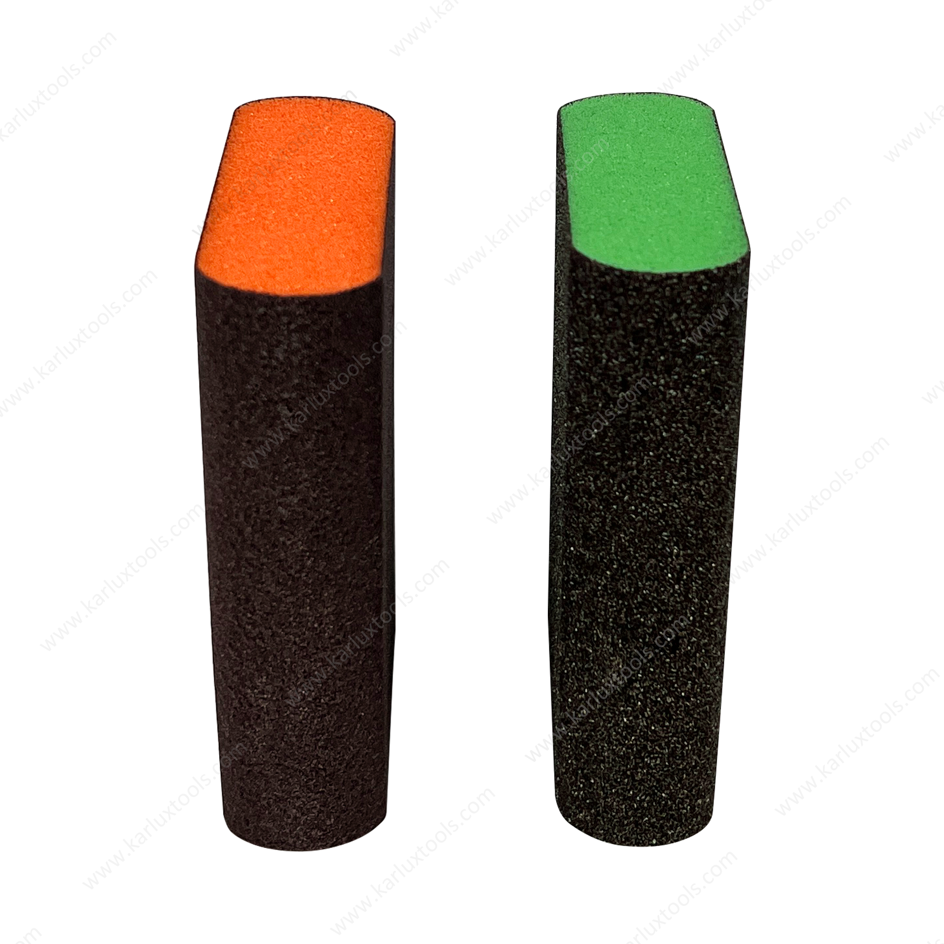 100x70x25mm 氧化铝 P60-P400 中硬弧形边缘打磨海绵轮廓 磨具 家具抛光块