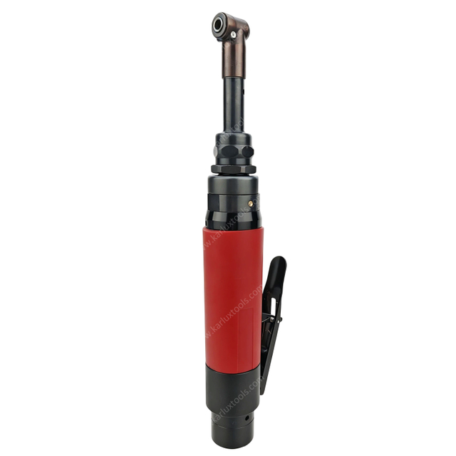1/4'' M6 主轴 3600rpm 1.2HP 加长直角 气动刻模机 用于狭窄空间研磨的气动抛光工具