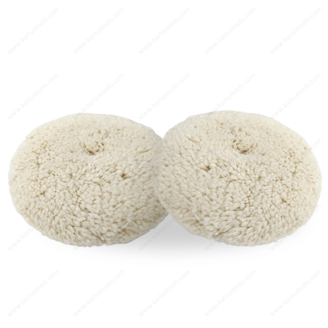 9 英寸 230 毫米 5/8-11 线高密度澳大利亚双面羊毛 抛光盘 用于汽车喷漆汽车美容