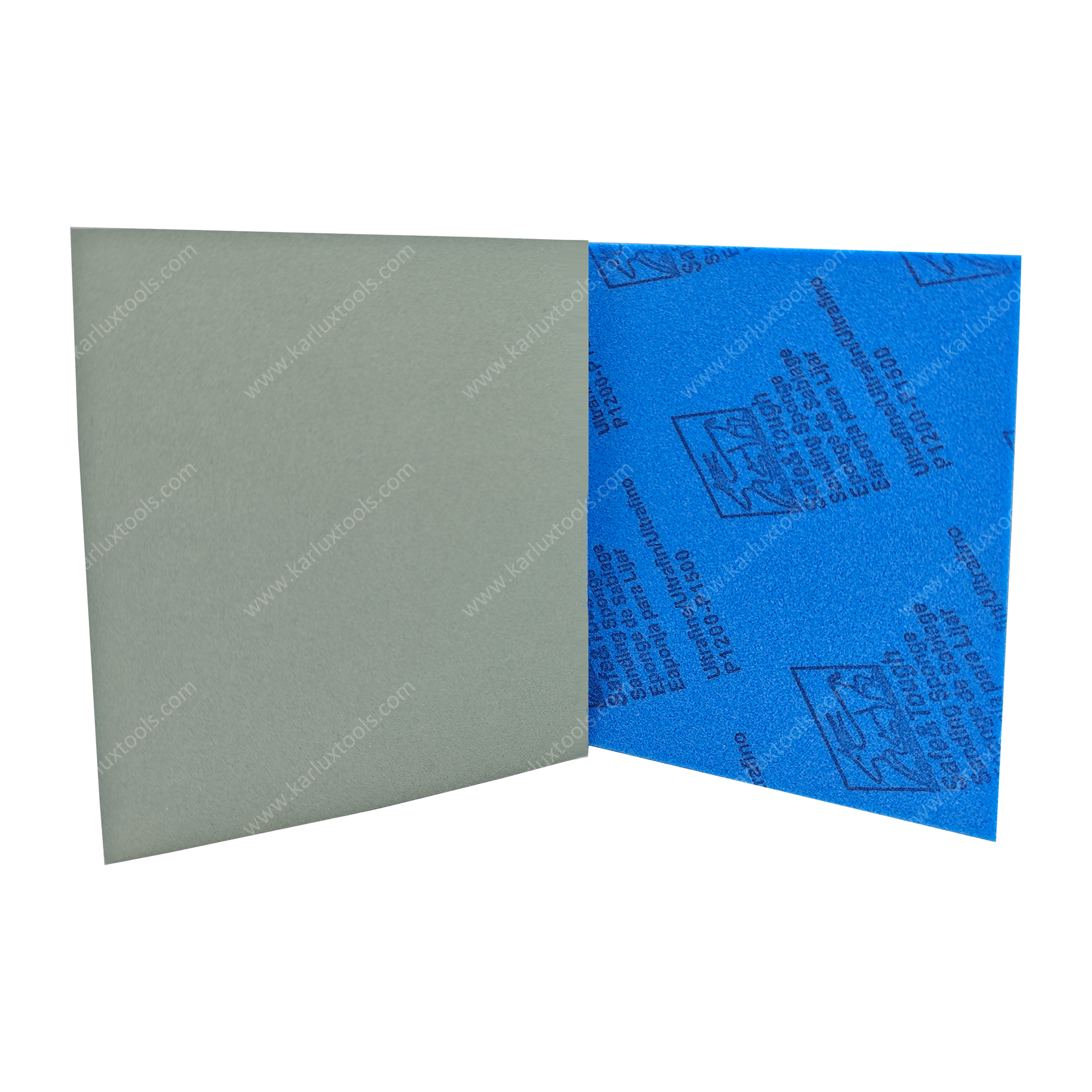 114x140mm 碳化硅 P500-P2000 湿式干式柔性打磨海绵 磨具 海棉类抛光盘 用于车身油漆抛光