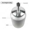 G3/8 螺纹 1000 毫升铝制喷枪油漆杯气动工具替换液罐吸料油漆罐适用于 气动喷枪